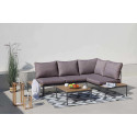 FREEMONT CORNER SOFA DARK GREY NEW