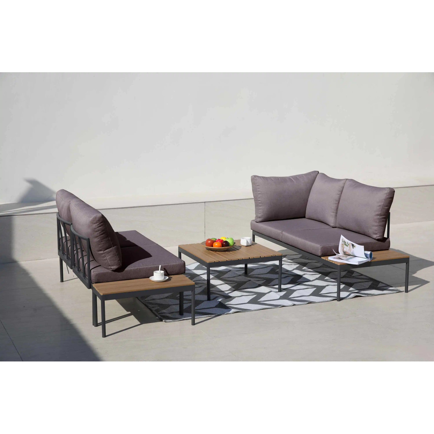 FREEMONT NAROŻNIK DARK GREY NEW