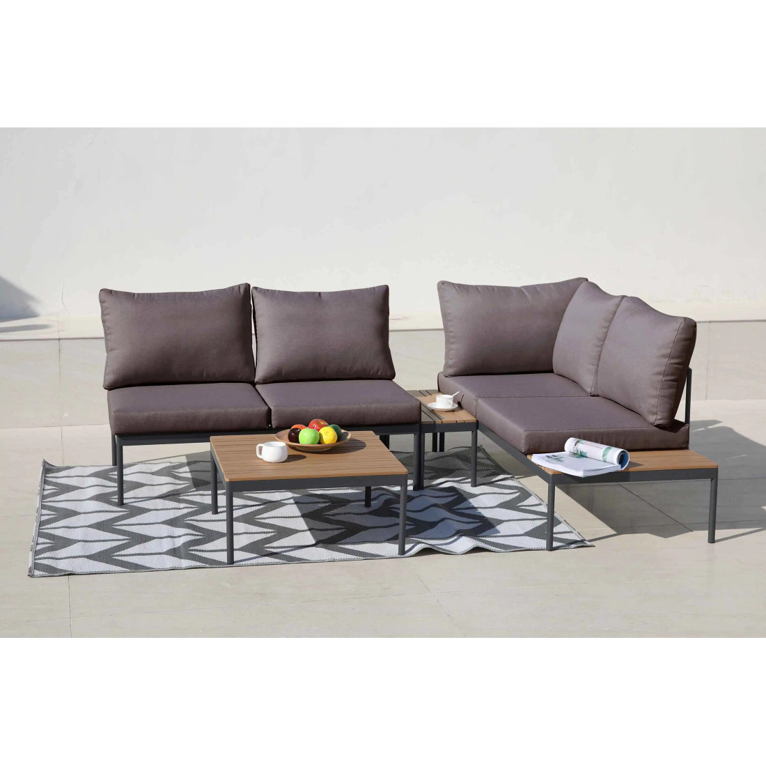 FREEMONT NAROŻNIK DARK GREY NEW