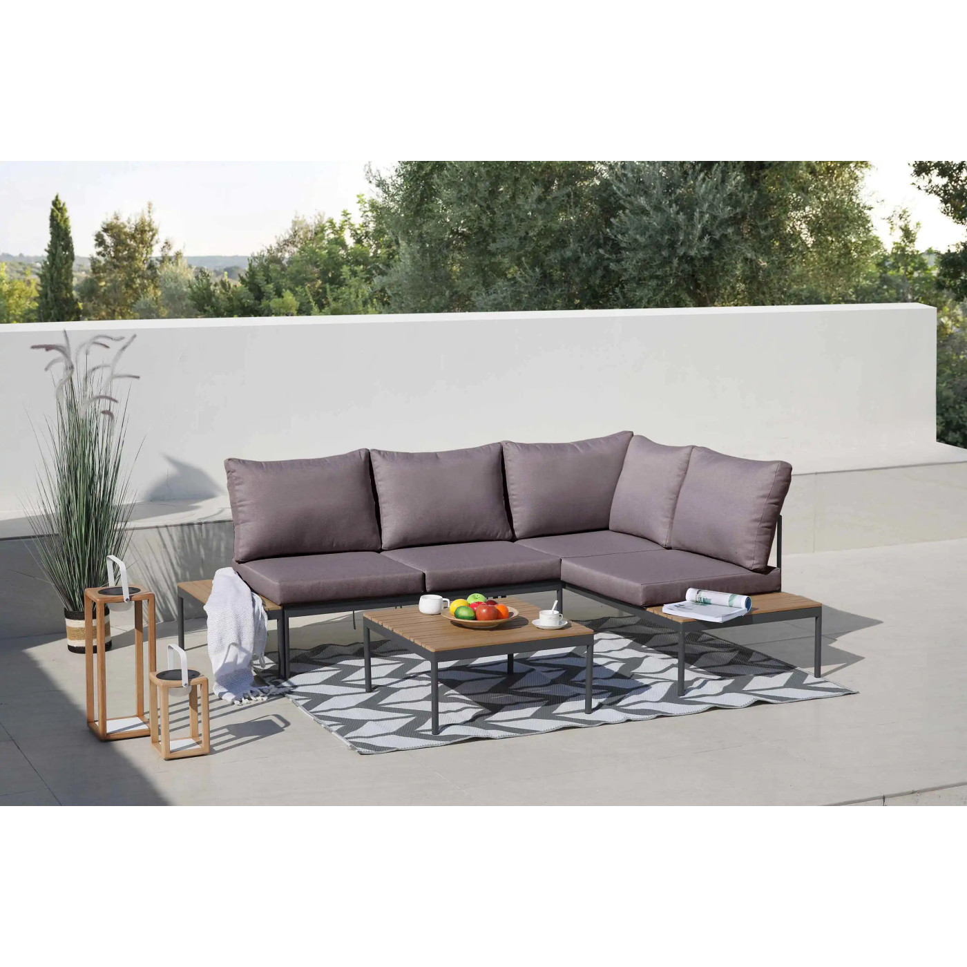 FREEMONT NAROŻNIK DARK GREY NEW