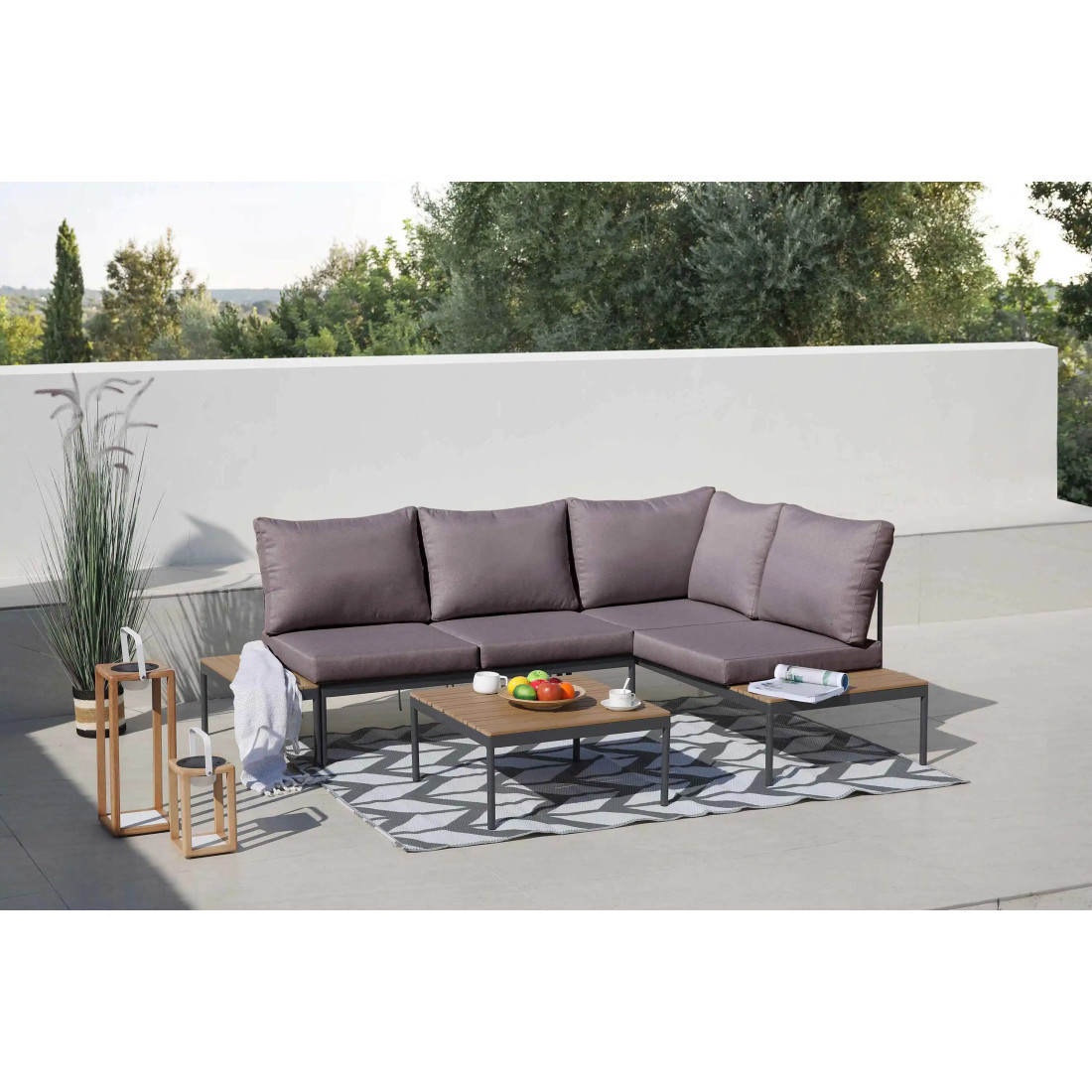 FREEMONT NAROŻNIK DARK GREY NEW