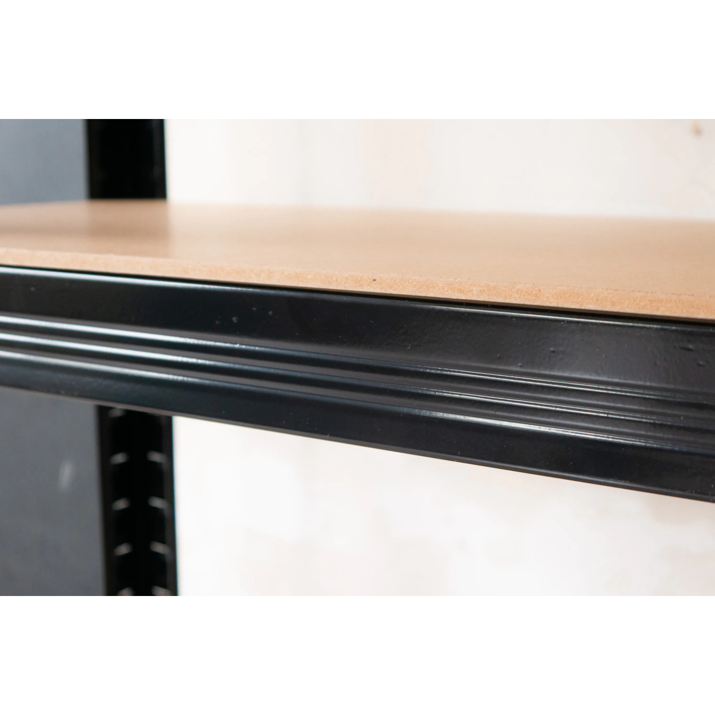 METAL SHELVING UNIT 180x90x30CM BLACK