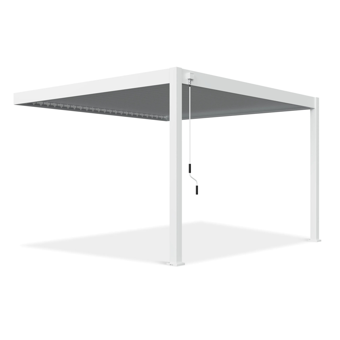 DELUXE WALL 3.6x4 PERGOLA TARASOWA WHITE