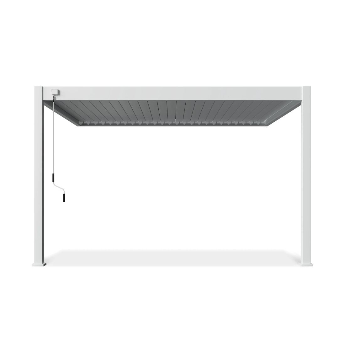 DELUXE WALL 3.6x4 PERGOLA TARASOWA WHITE