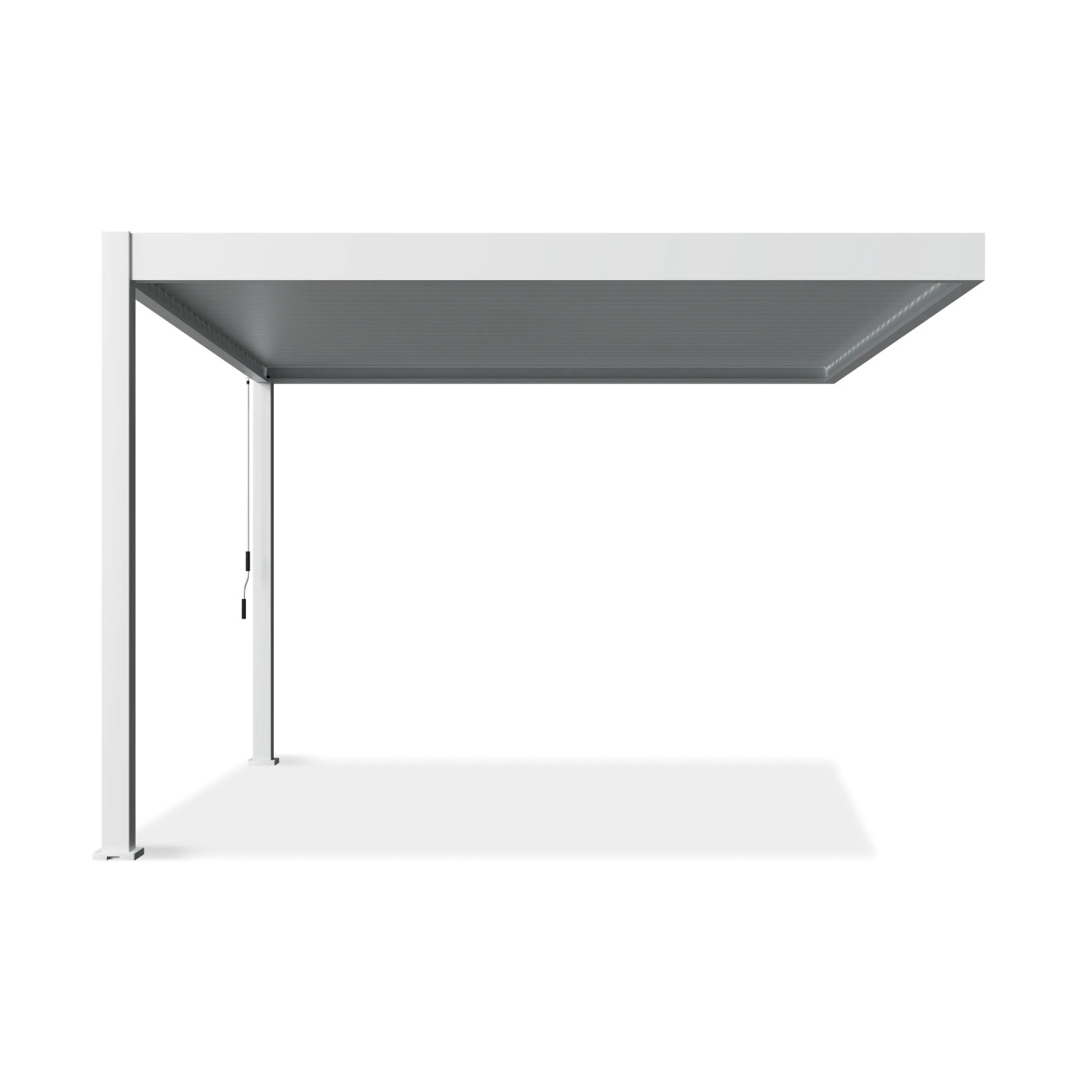 DELUXE WALL 3.6x4 PERGOLA TARASOWA WHITE