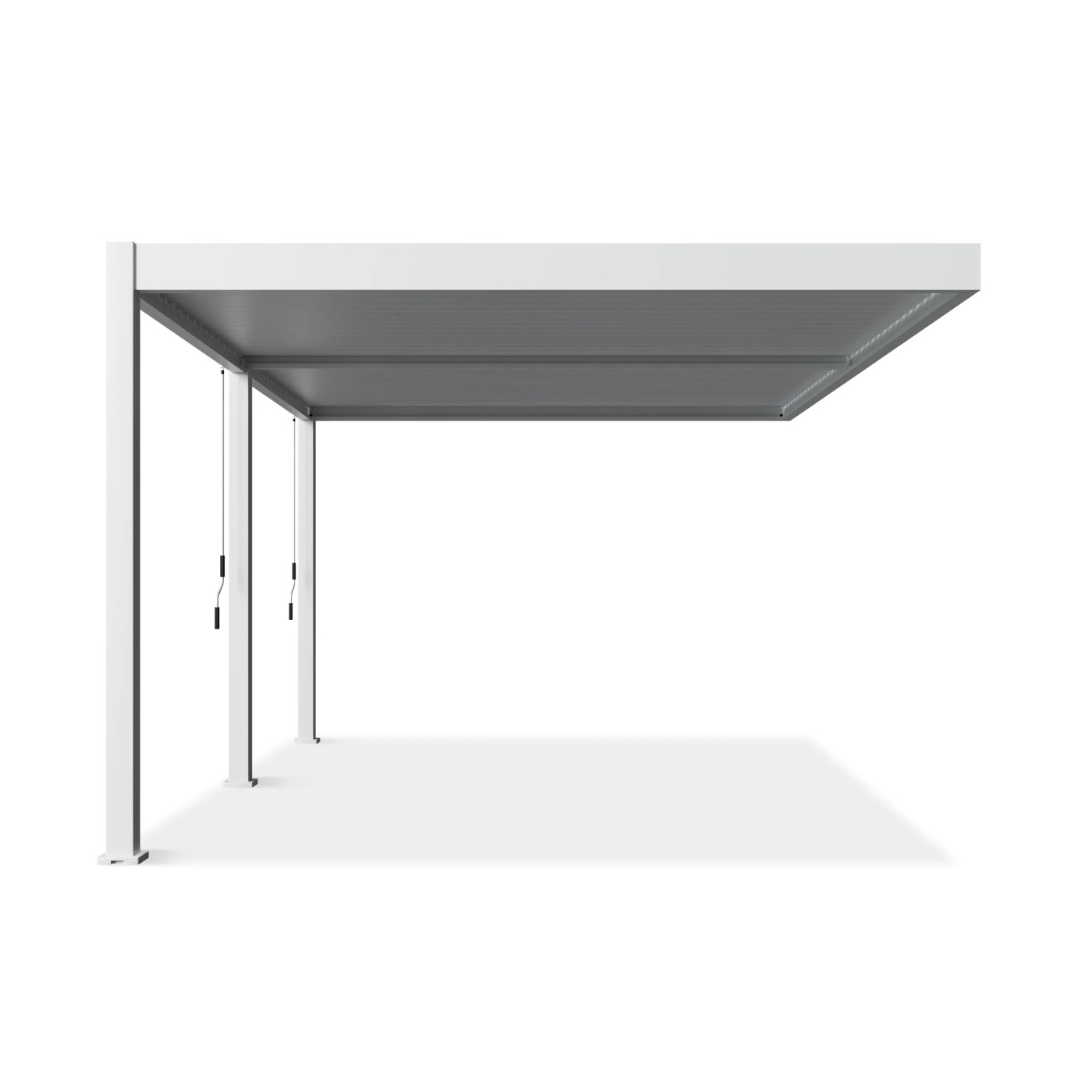 DELUXE WALL 3.6x5.3 PERGOLA TARASOWA WHITE