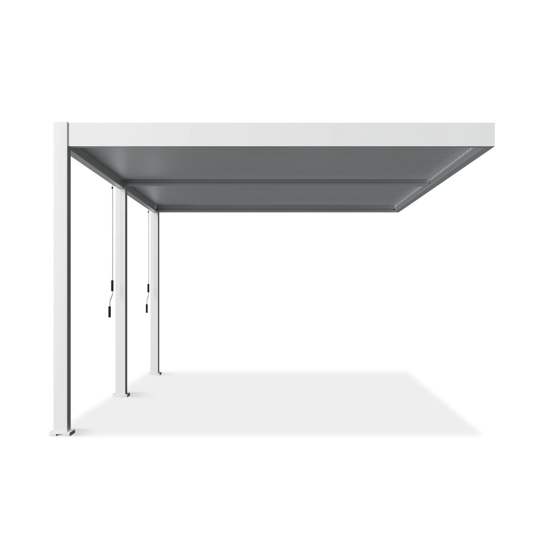 DELUXE WALL 3.6x5.3 PERGOLA TARASOWA WHITE