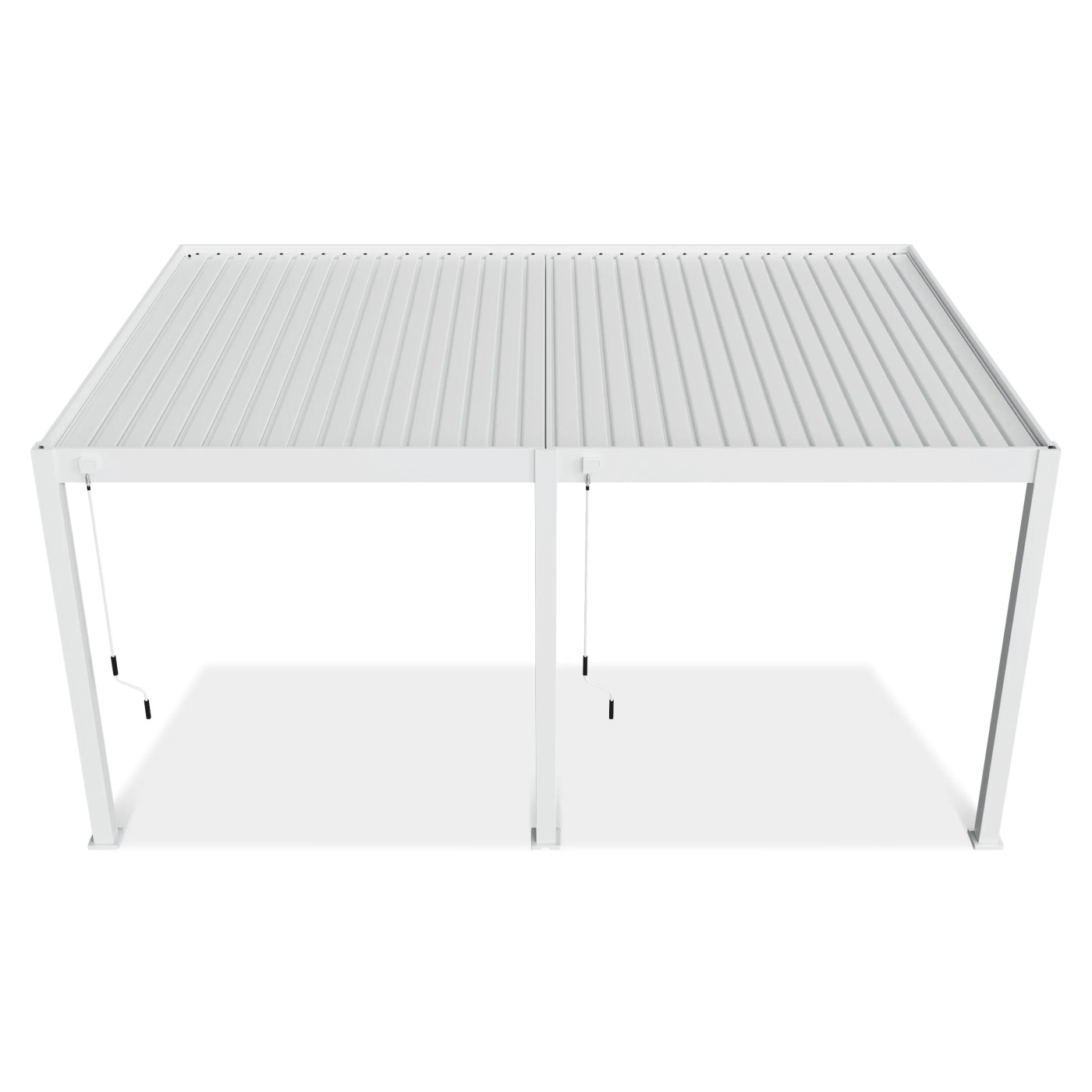 DELUXE WALL 3.6x5.3 PERGOLA TARASOWA WHITE