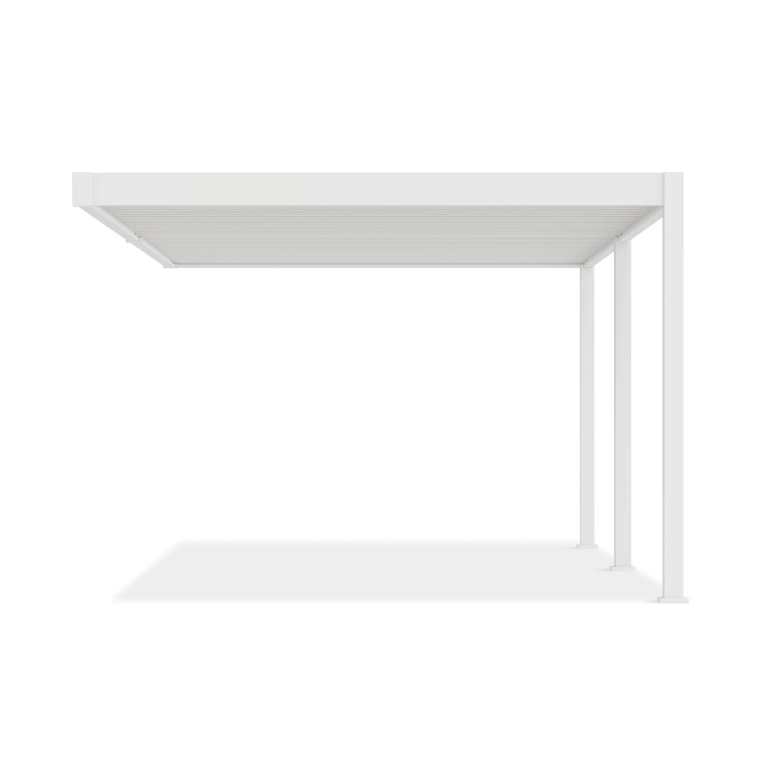 DELUXE WALL 3.6x7.2 PERGOLA TARASOWA WHITE