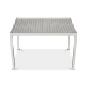 DELUXE PRO AUTOMATIC+LED 3x4 PERGOLA TARASOWA WHITE