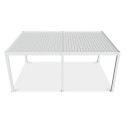 DELUXE PRO AUTOMATIC+LED 4x6 PERGOLA TARASOWA WHITE
