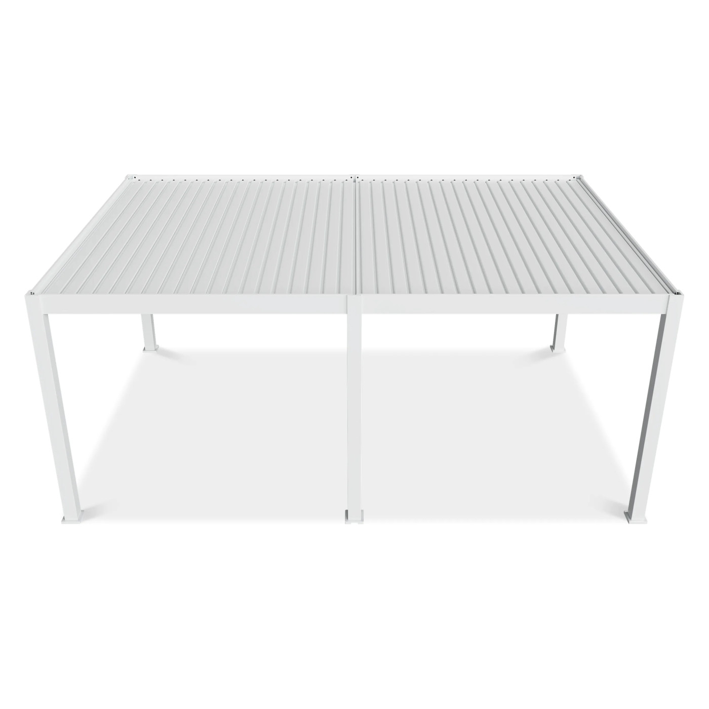 DELUXE PRO AUTOMATIC+LED 4x6 PERGOLA TARASOWA WHITE