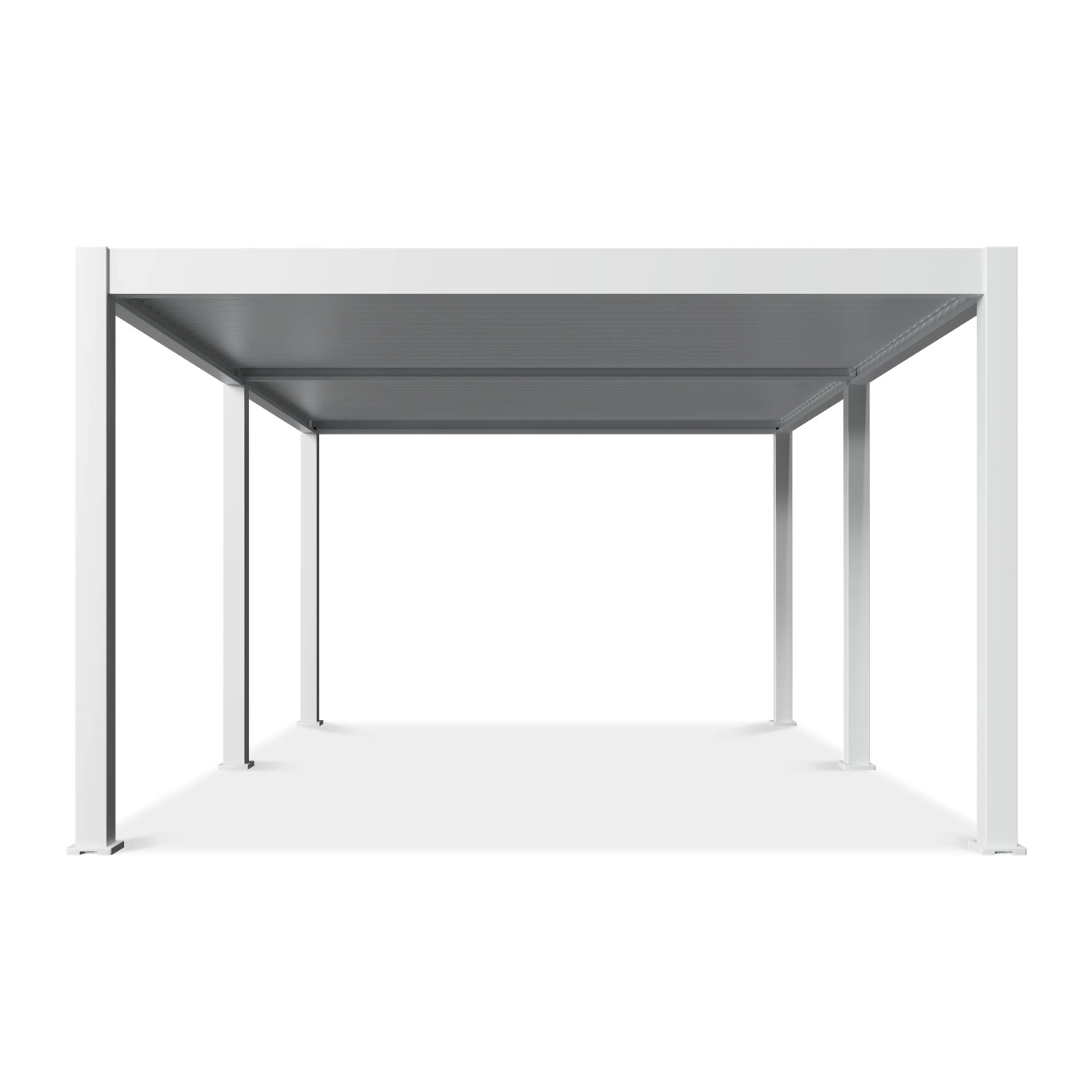 DELUXE PRO AUTOMATIC+LED 4x6 PERGOLA TARASOWA WHITE