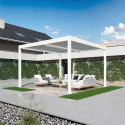ELEGANCE DUO 4x4 PERGOLA TARASOWA WHITE