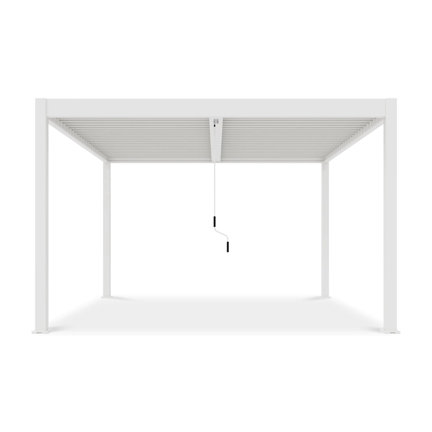 ELEGANCE DUO 4x4 PERGOLA TARASOWA WHITE