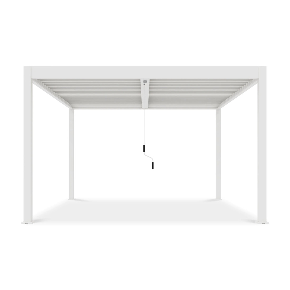 ELEGANCE DUO 4x4 PERGOLA TARASOWA WHITE