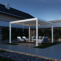 ELEGANCE DUO 4x4 PERGOLA TARASOWA WHITE