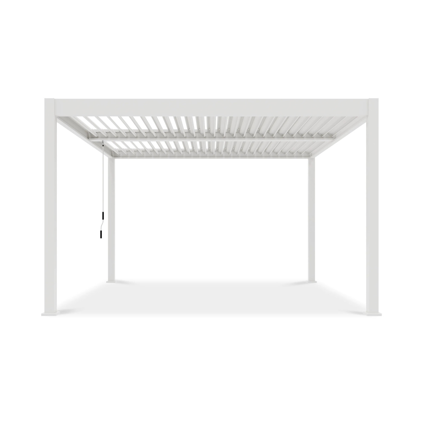 ELEGANCE DUO 4x4 PERGOLA TARASOWA WHITE