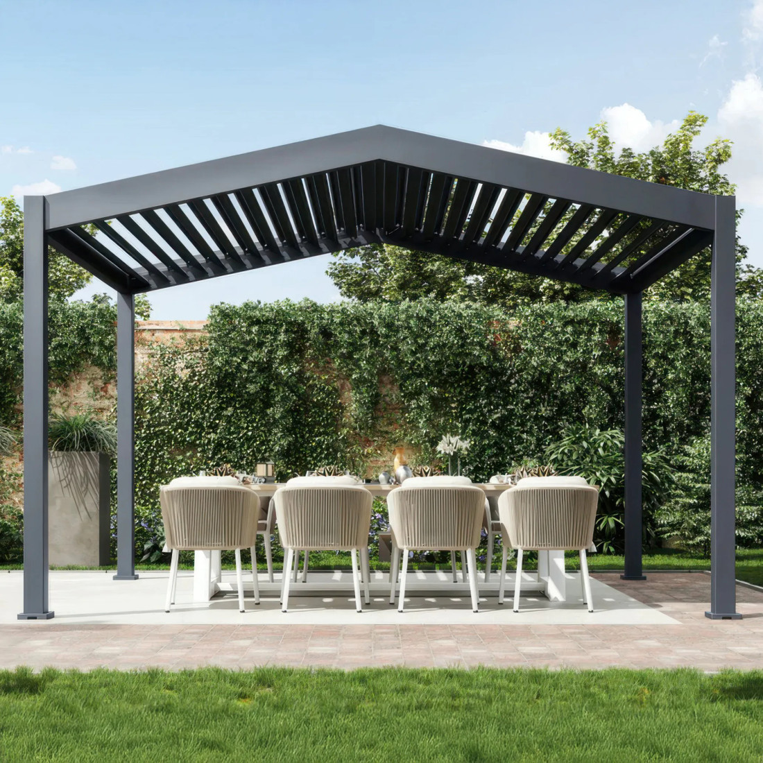 SUMMIT 4x3 PERGOLA TARASOWA ANTHRACITE