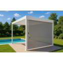 ELEGANCE/DELUXE/FUSION MANUAL DROP-DOWN BLIND 2.65M WHITE