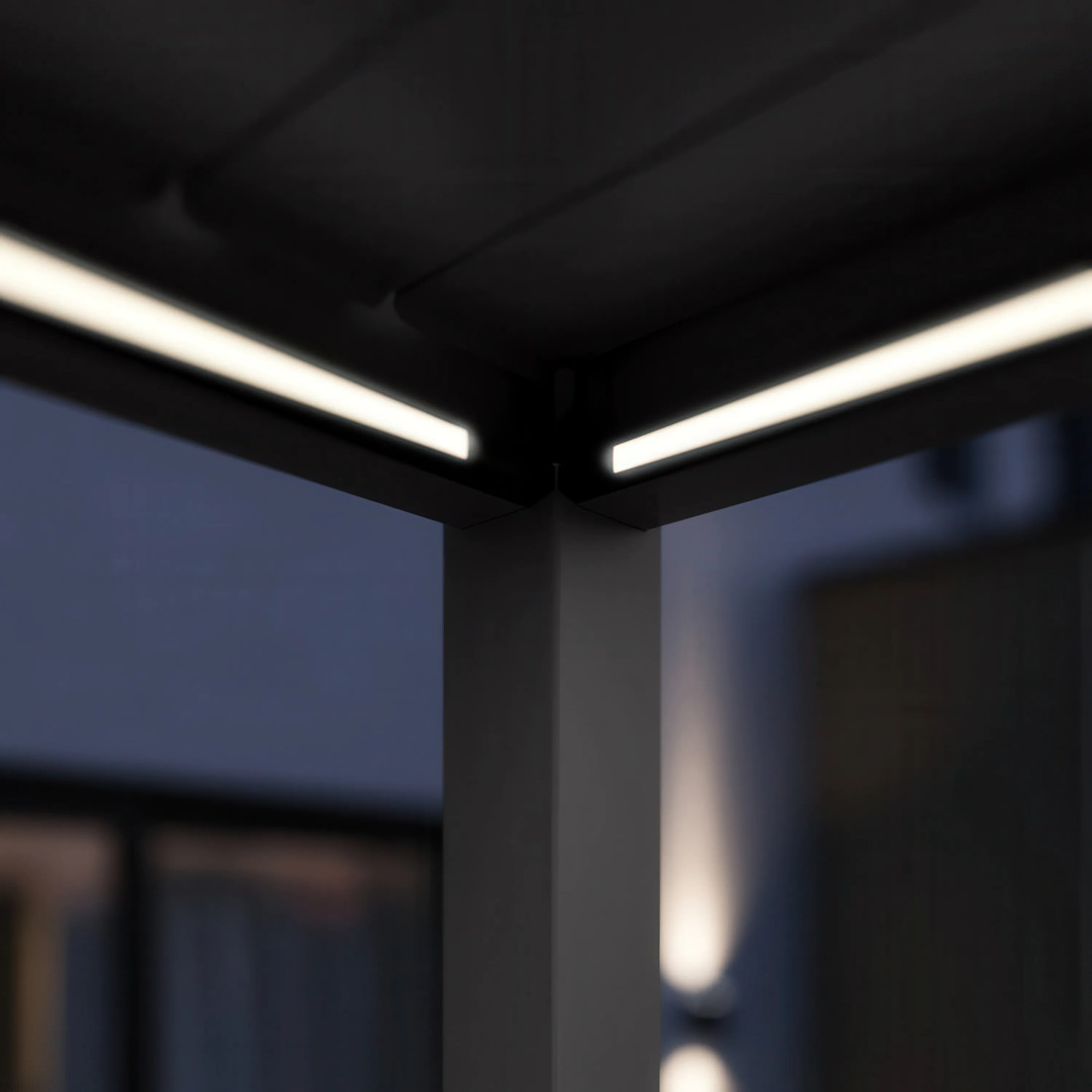 LED LIGHTING 2.65M x2 ANTHRACITE