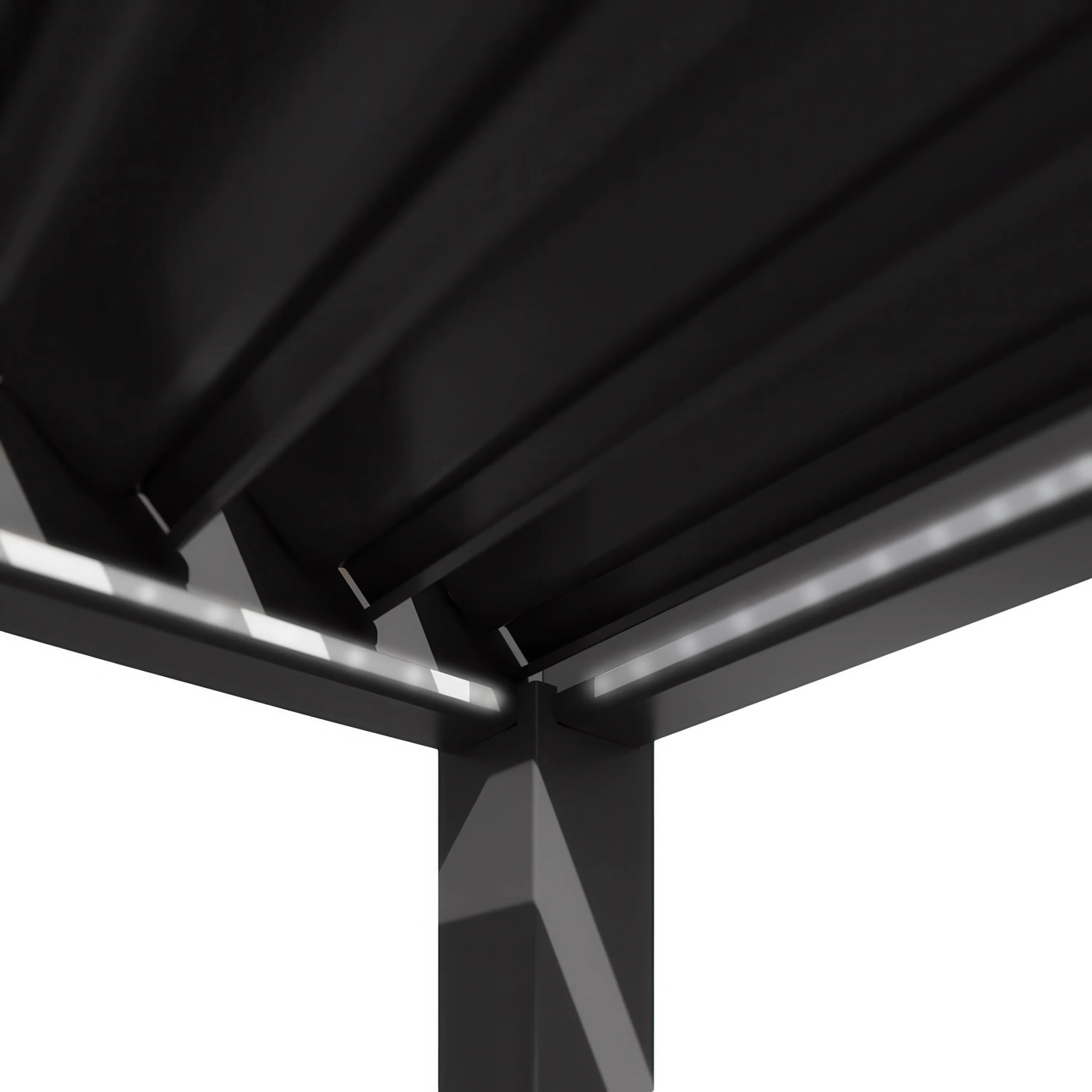 LED LIGHTING 2.65M x2 ANTHRACITE