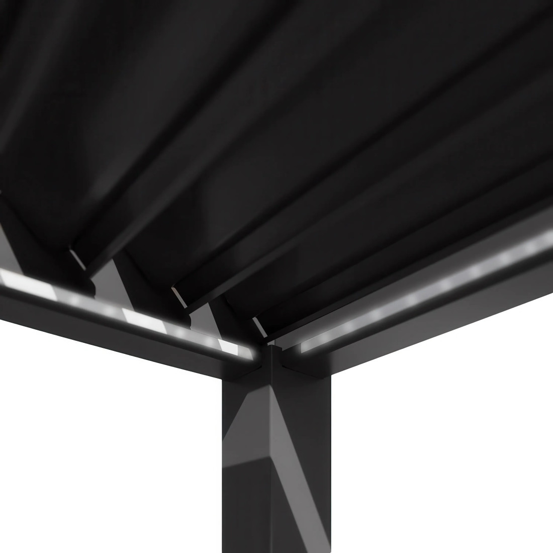 LED LIGHTING 2.65M x2 ANTHRACITE