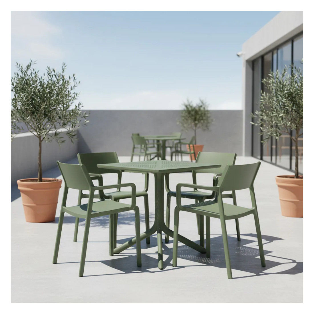 TRILL/CLIP 70 4+1 AGAVE SET