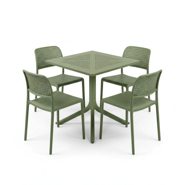 BORA BISTROT/CLIP 70 4+1 ZESTAW AGAVE