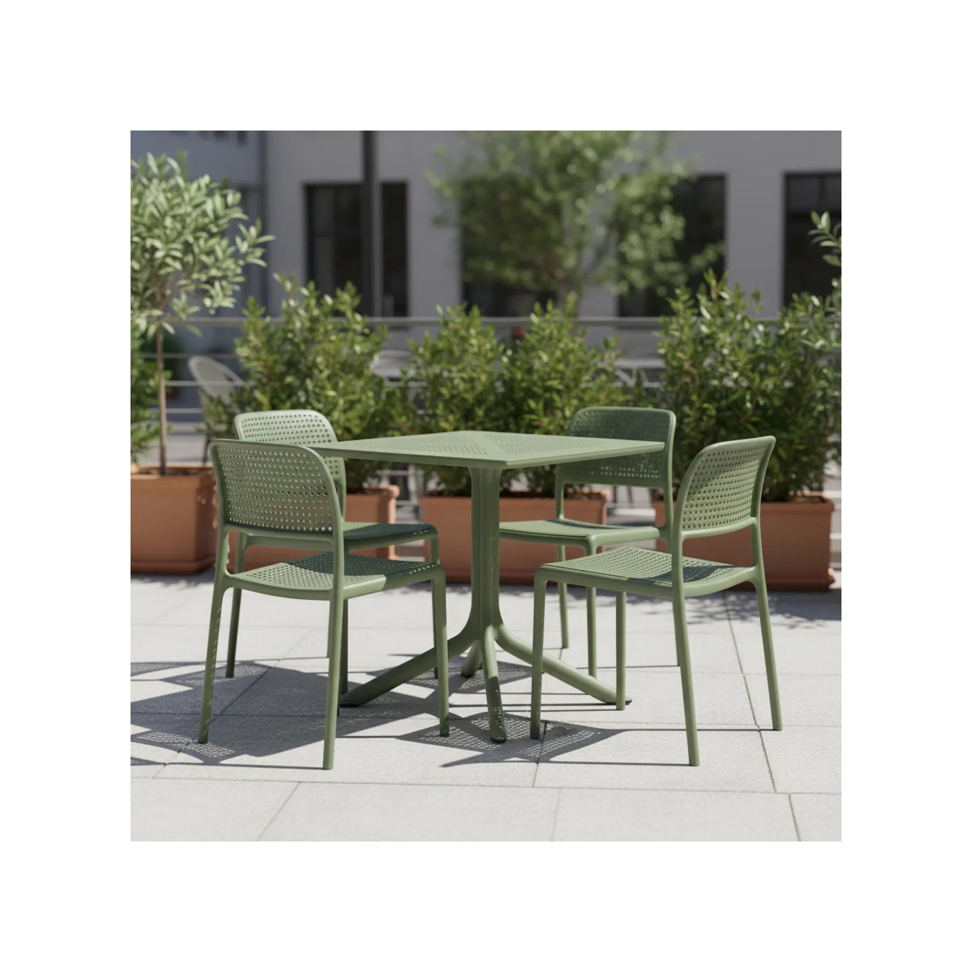 BORA BISTROT/CLIP 70 4+1 ZESTAW AGAVE