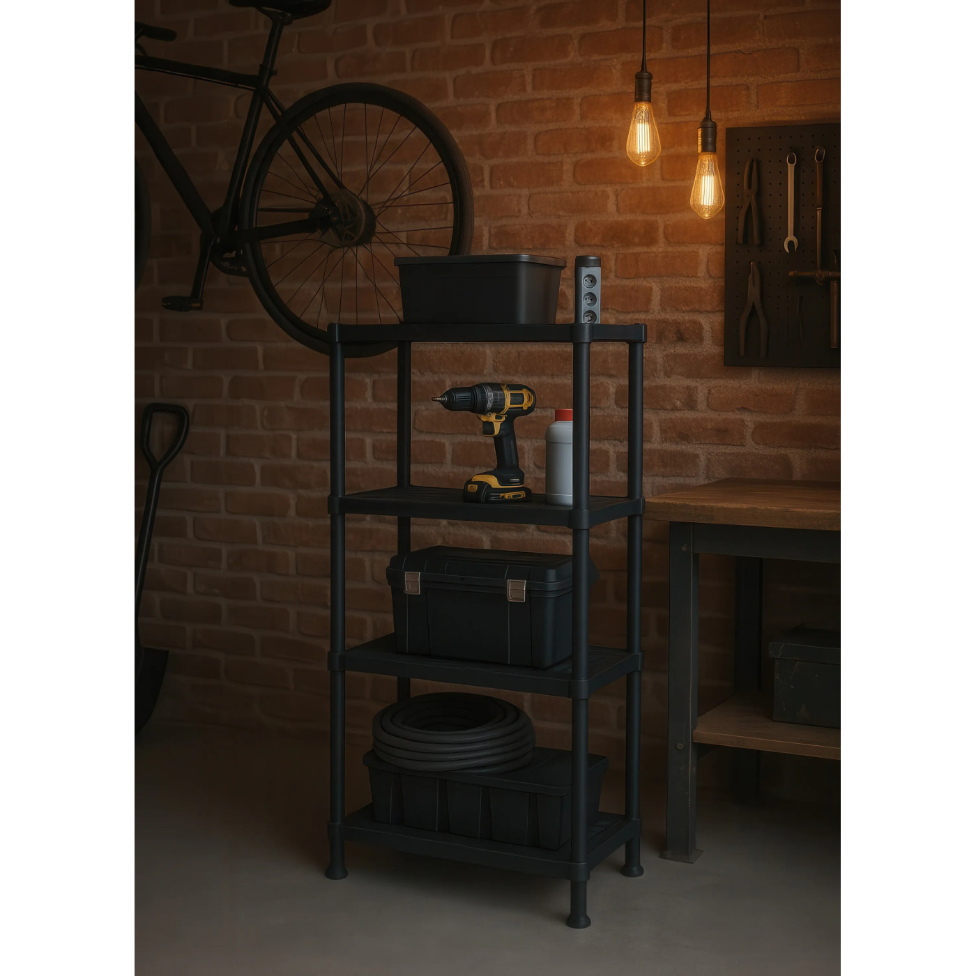 PLUS SHELF 60/4 SHELVING UNIT (SET OF 2)