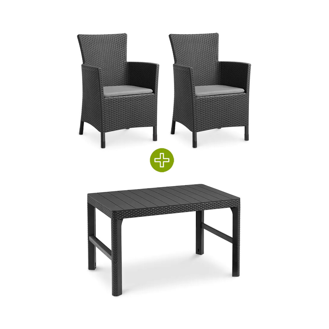 IOWA/LYON 2+1 ZESTAW GRAPHITE