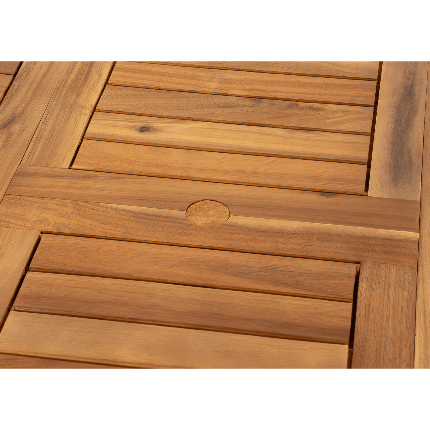 AKADIA ROPE DINING 200/6 ZESTAW ACACIA WOOD