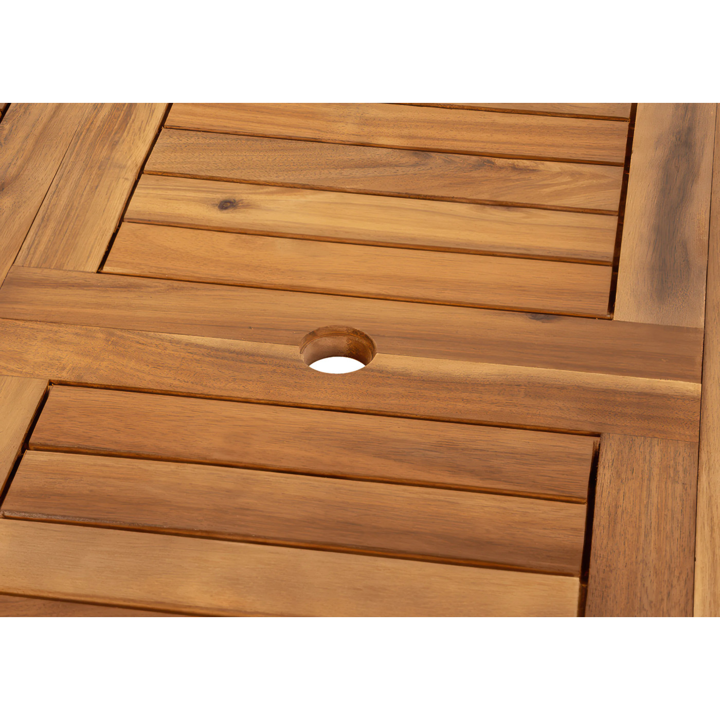 AKADIA ROPE DINING 200/6 ZESTAW ACACIA WOOD