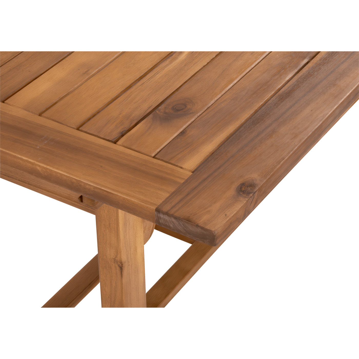 AKADIA ROPE DINING 200/6 ZESTAW ACACIA WOOD