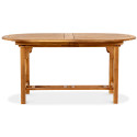 AKADIA ROPE DINING 190/8 ZESTAW ACACIA WOOD