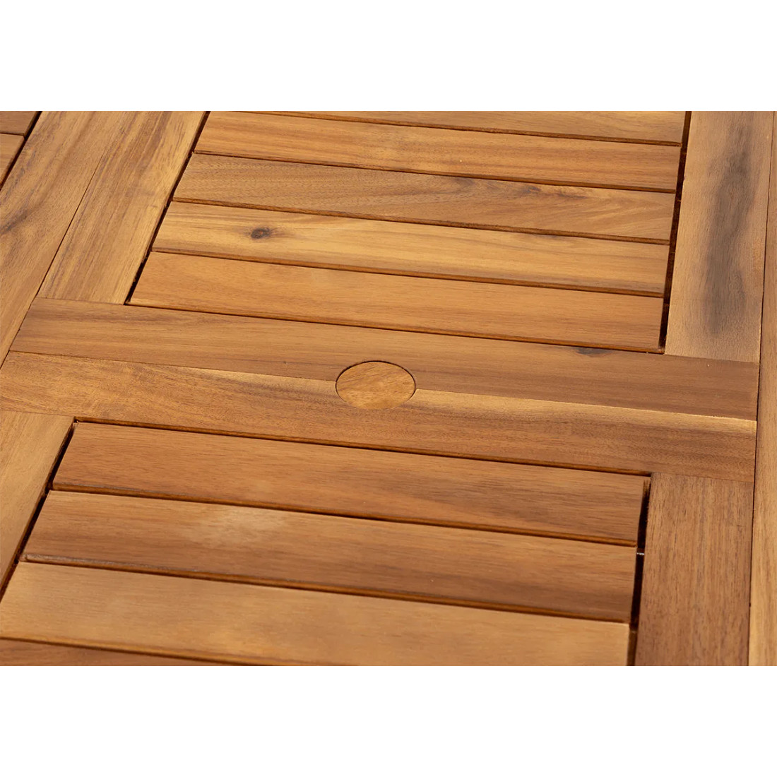 AKADIA ROPE DINING 190/8 ZESTAW ACACIA WOOD