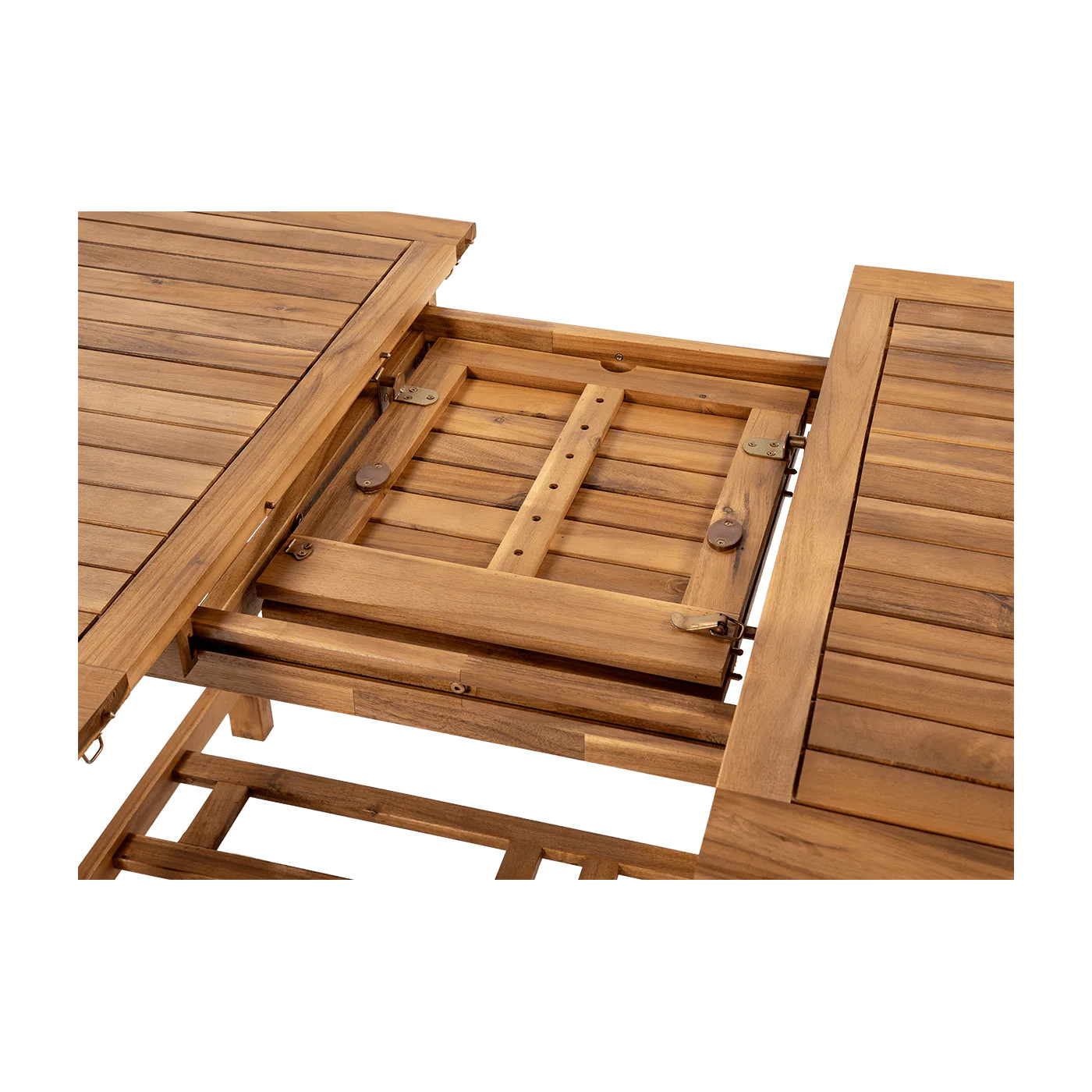 AKADIA ROPE DINING 190/8 ZESTAW ACACIA WOOD