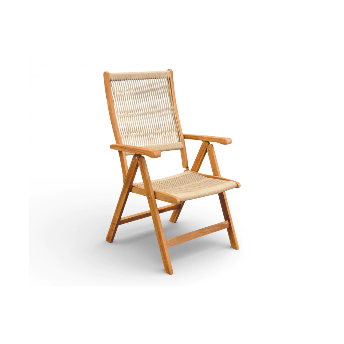 AKADIA ROPE DINING 200/8 ZESTAW ACACIA WOOD