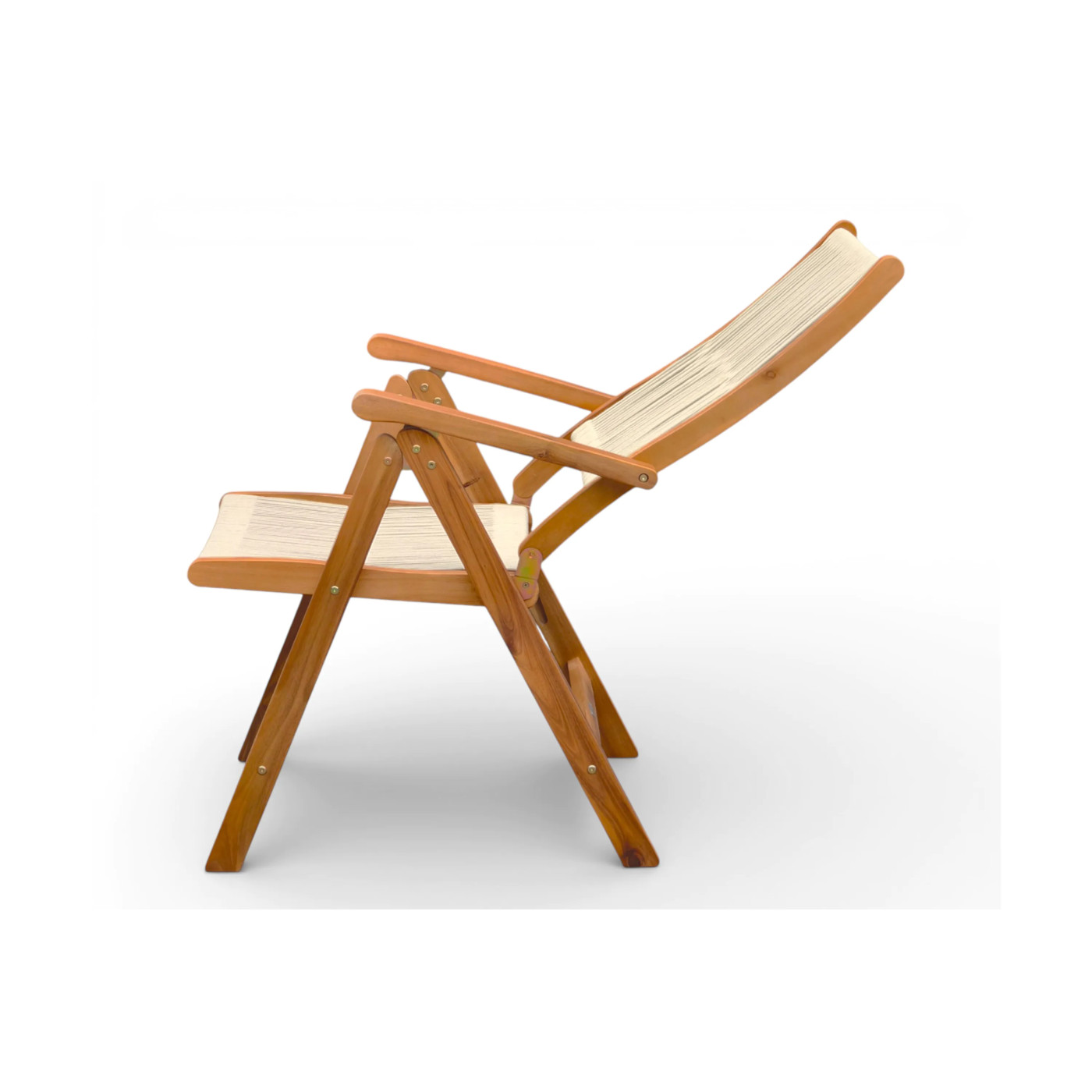 AKADIA ROPE DINING 210/6 ZESTAW ACACIA WOOD