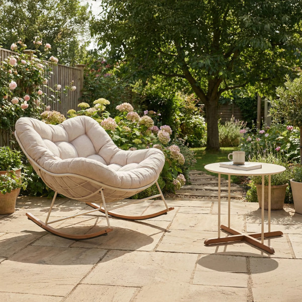 RONDA 1+1 LIGHT BEIGE SET