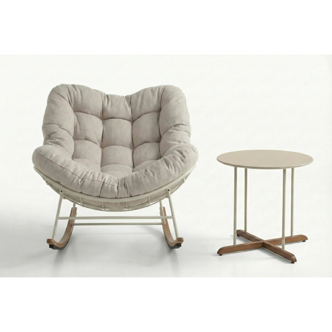 RONDA 1+1 LIGHT BEIGE SET