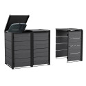HIDE AWAY 240L BASKET UNIT GREY INSERT