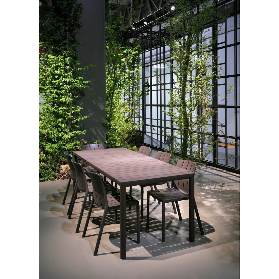 TIBERINA BISTROIT/TEVERE 147-211 8+1 TERRA SET