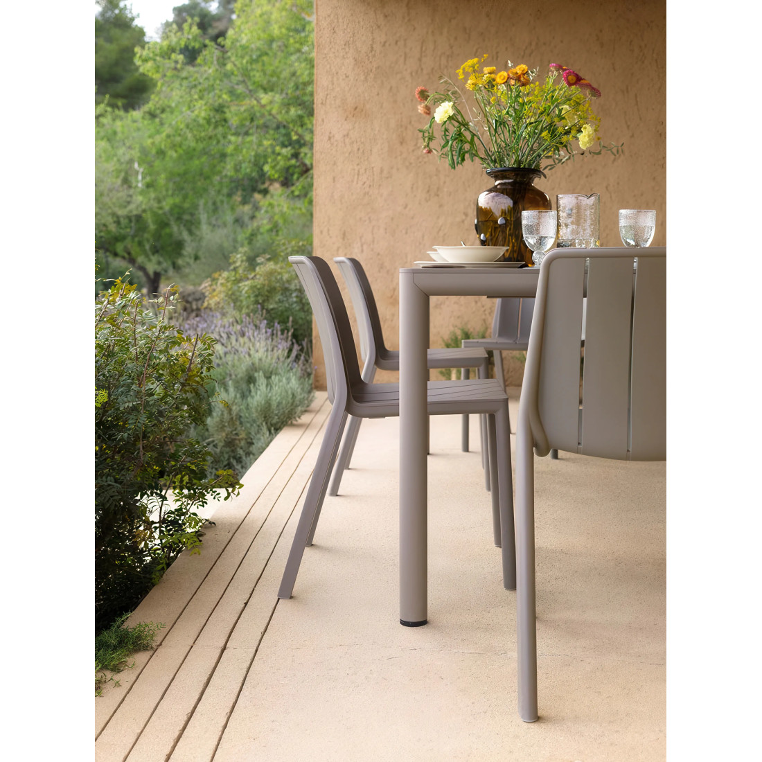 TIBERINA BISTROIT/TEVERE 147-211 6+1 TORTORA SET