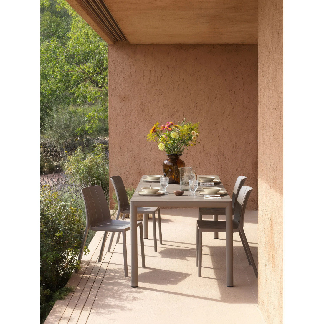 TIBERINA BISTROIT/TEVERE 147-211 6+1 TORTORA SET