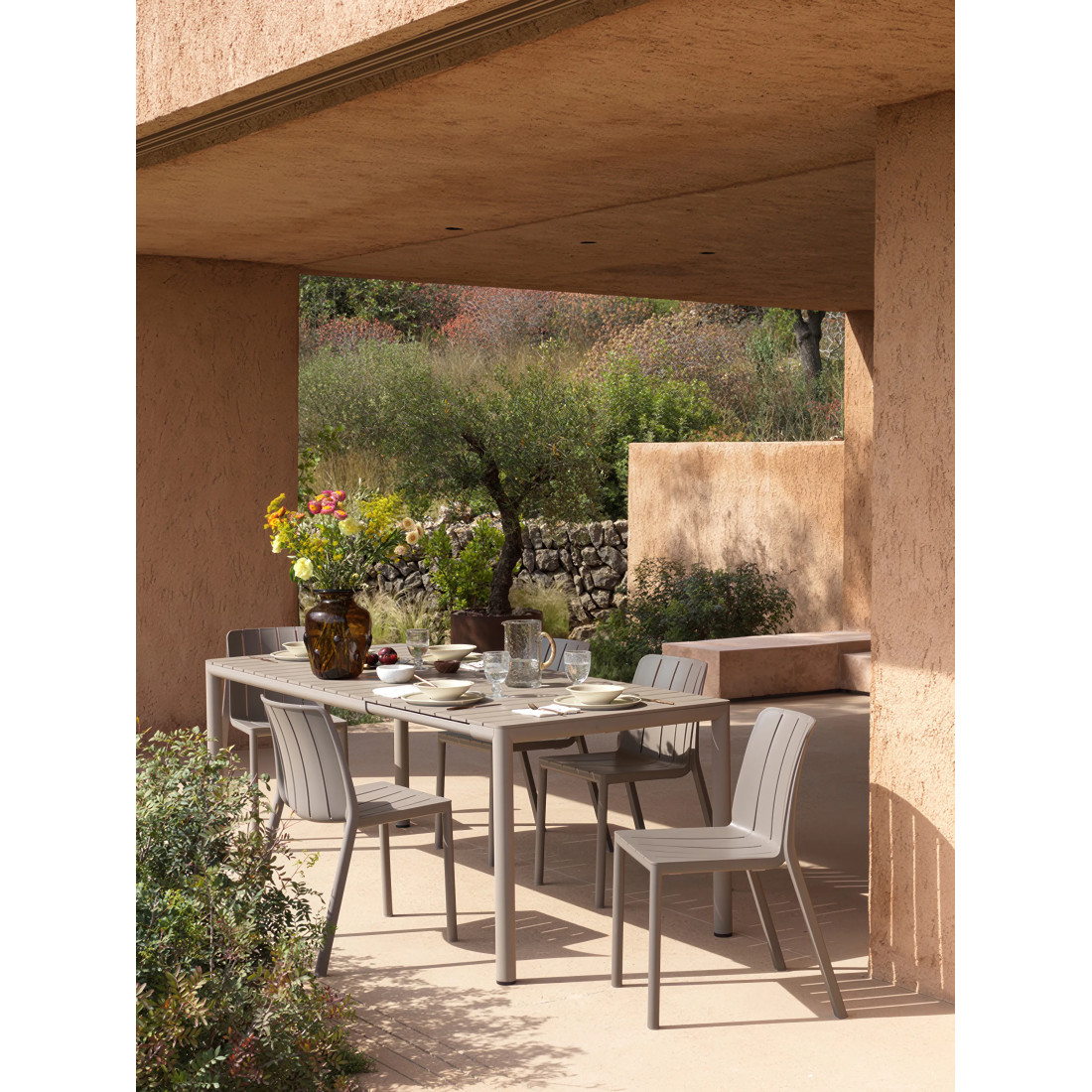 TIBERINA BISTROIT/TEVERE 147-211 8+1 ZESTAW TORTORA