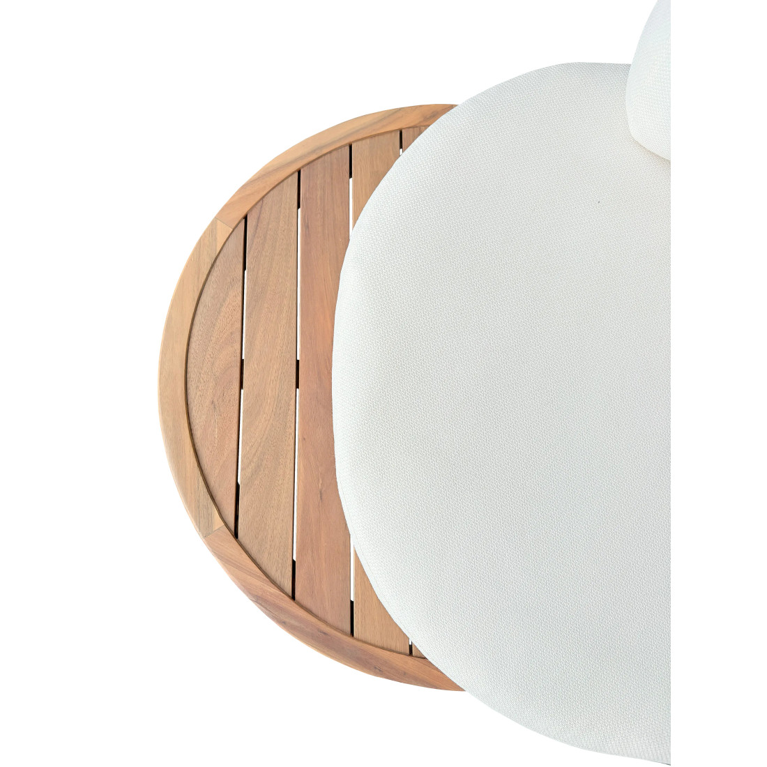 LUMIA CAFFE CORNER SOFA ACACIA WOOD