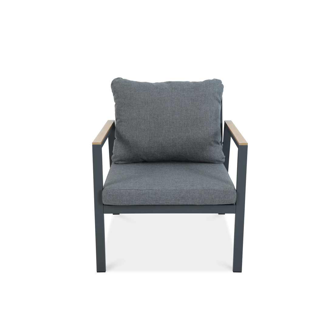 EDISON DINING ZESTAW DARK GREY