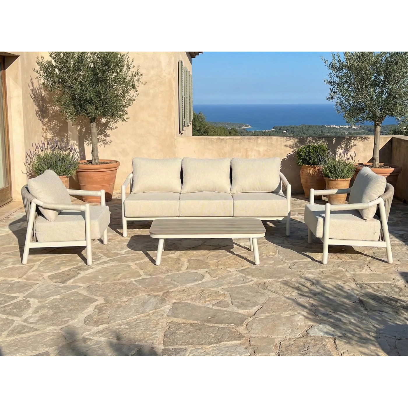 MONTI CAFFE ZESTAW BEIGE